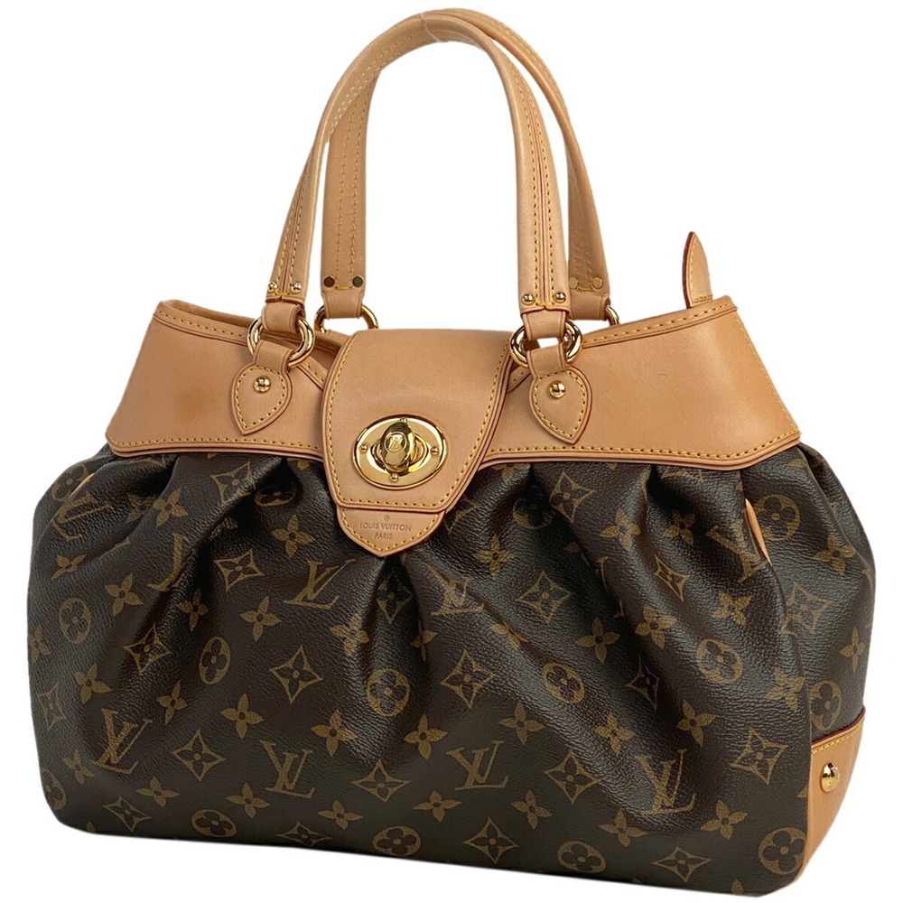 Louis Vuitton Boetie Turnlock Tote Bag Monogram Brown